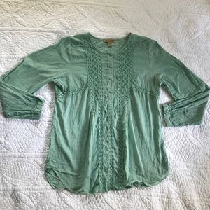 Vintage America Blouse Size Large